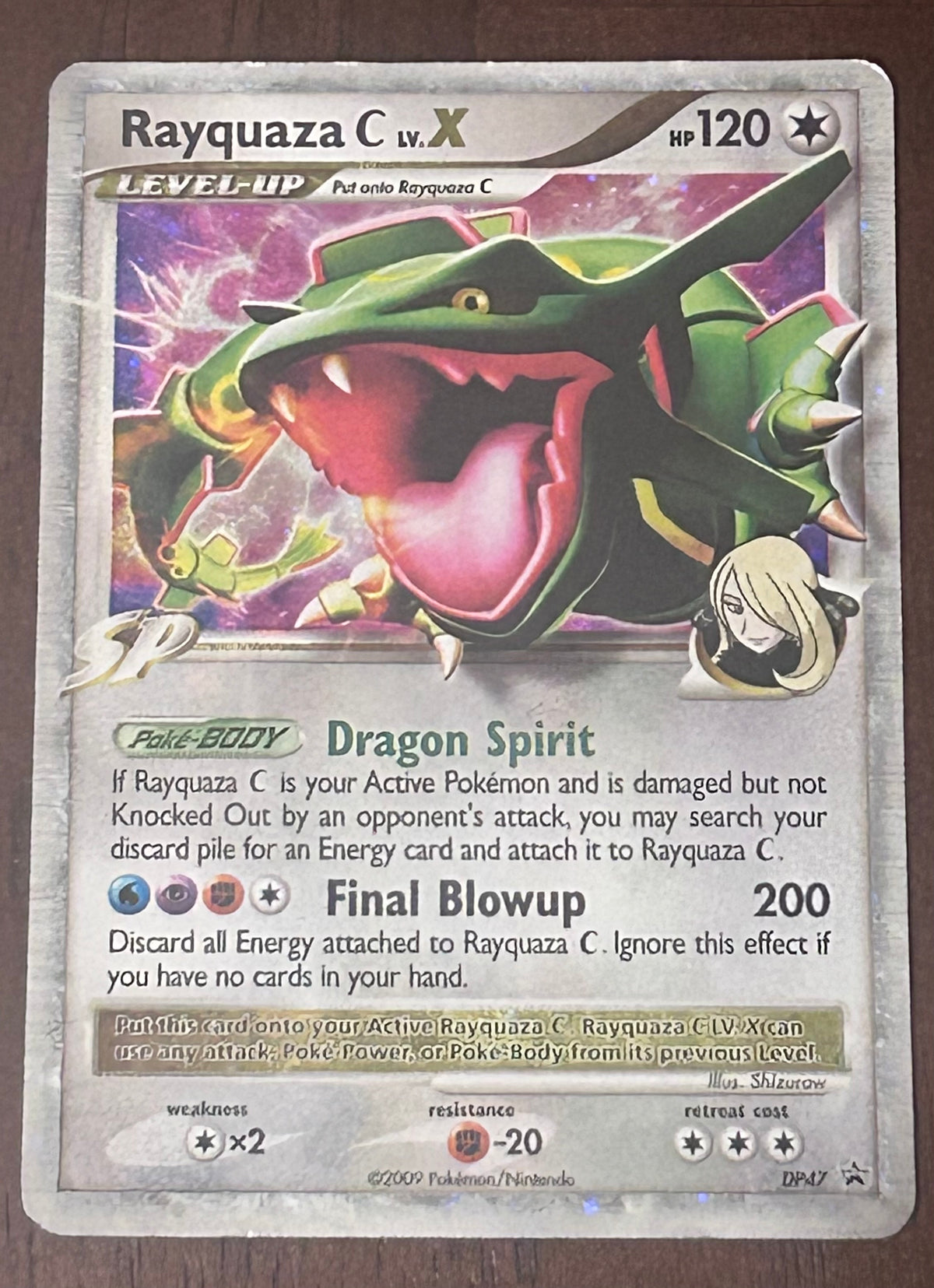 Rayquaza C lv.X (Moderately played)