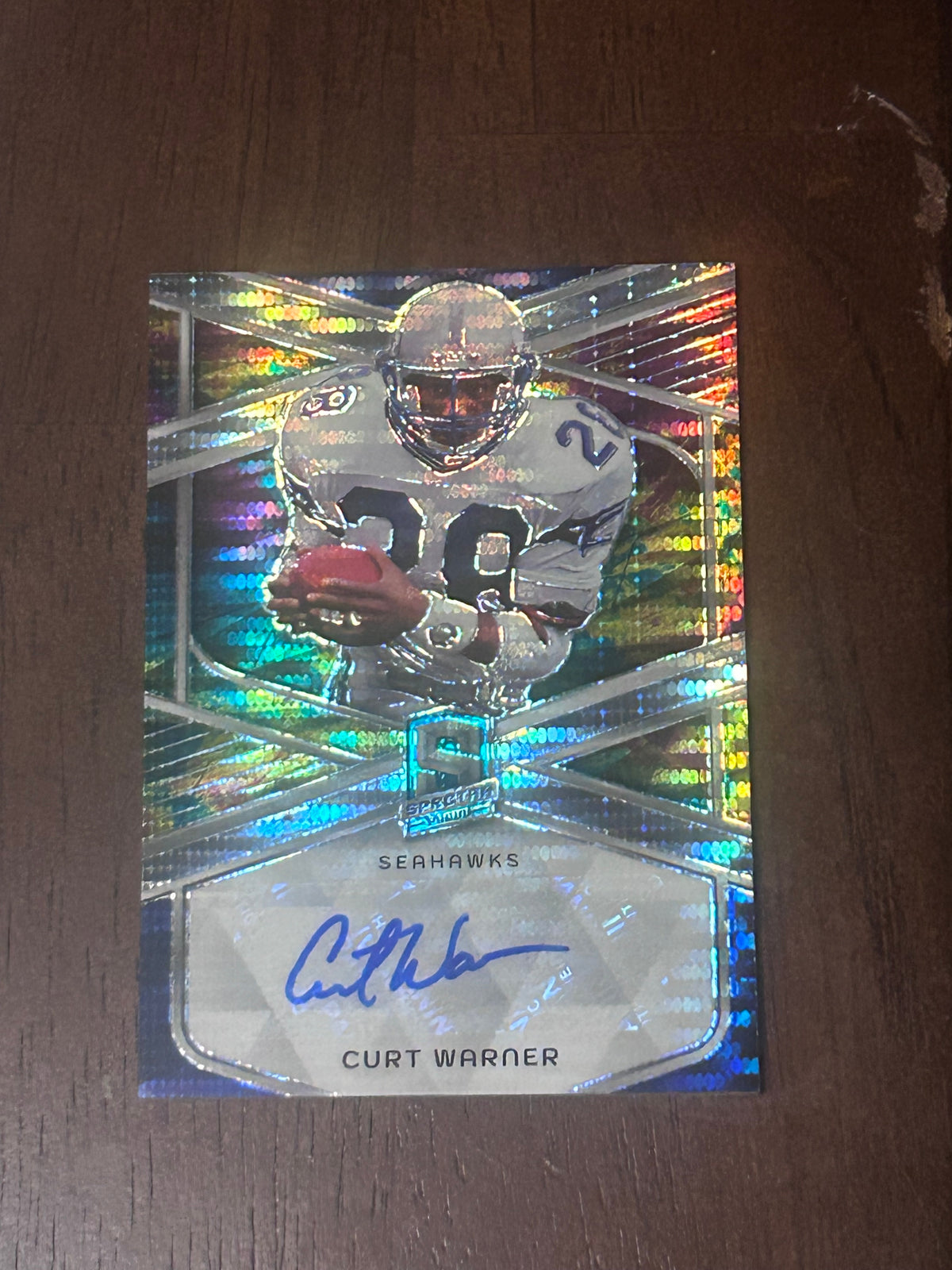 Curt Warner Autograph 53/75